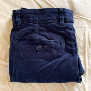 H&M Slim Fit Dark Blue Men's Cotton Chinos Size 30/32